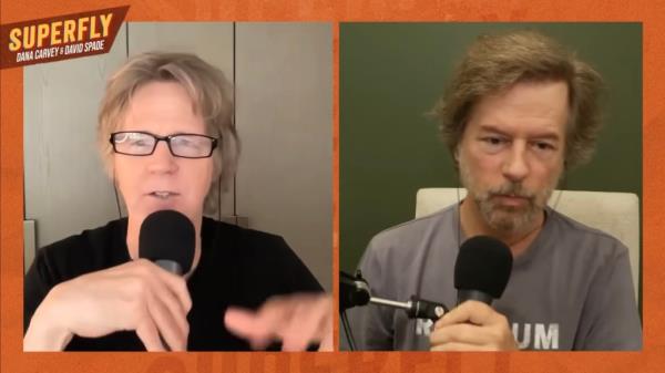 Dana Carvey, David Spade on their podcast
