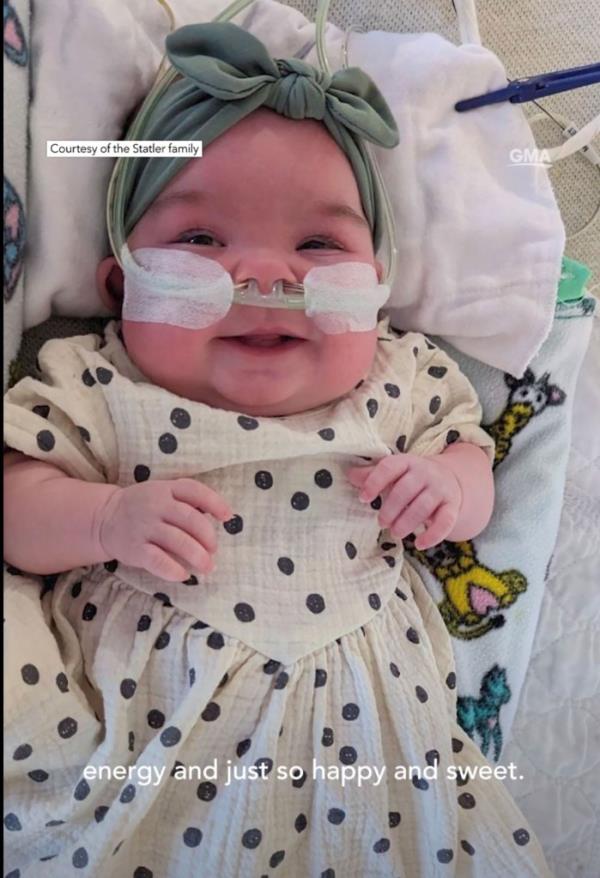 Evangeline “Evie” Statler will celebrate her first holiday at home with mom and dad after she o<em></em>nly had a<em></em>bout a 50% chance at survival when she was delivered at a Cape Girardeau hospital on March 24.