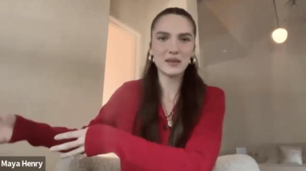 Maya Henry appears on the 