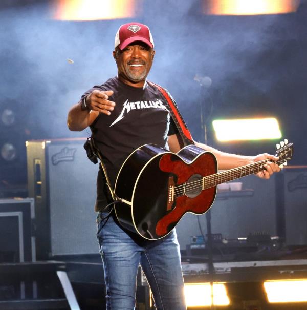 Darius Rucker performs at Ascend Amphitheater on Oc.t 14, 2023, in Nashville. 