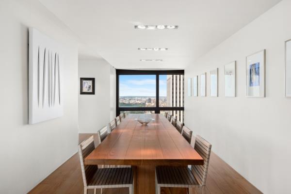 The dining room. 