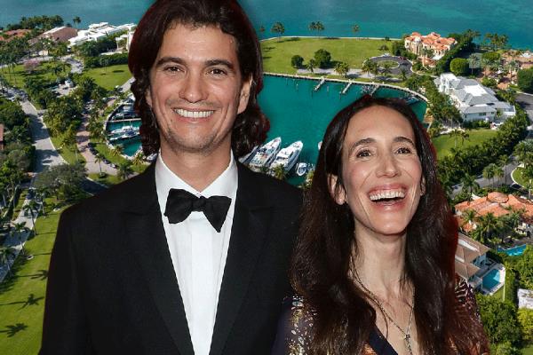 WeWork创始人亚当·诺伊曼(Adam Neumann)在迈阿密拥有一套奢华的新家