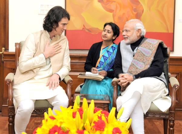 Adam Neumann,  Shri Narendra Modi