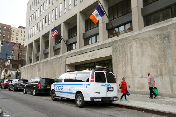 Bronx Criminal Court is pictured