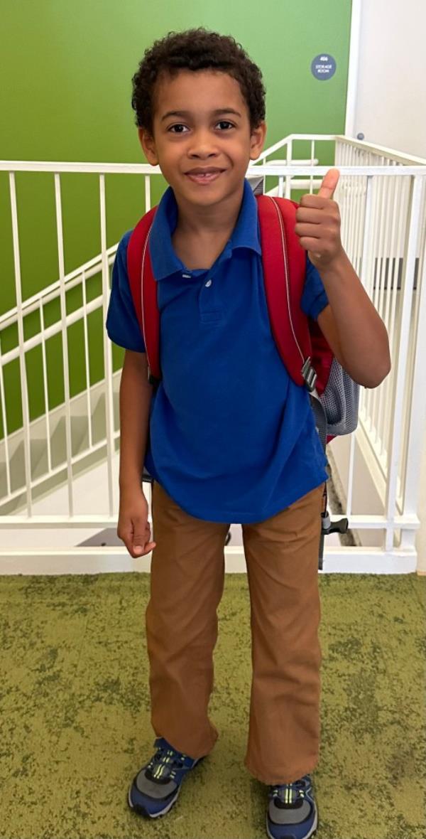 The student moved to another school this school year. 