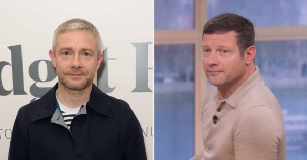 Martin Freeman and Dermot O'Leary