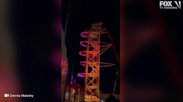 The Rip Ride Rockit goes up a 167-foot-tall vertical lift before making several twists, turns, and loops.