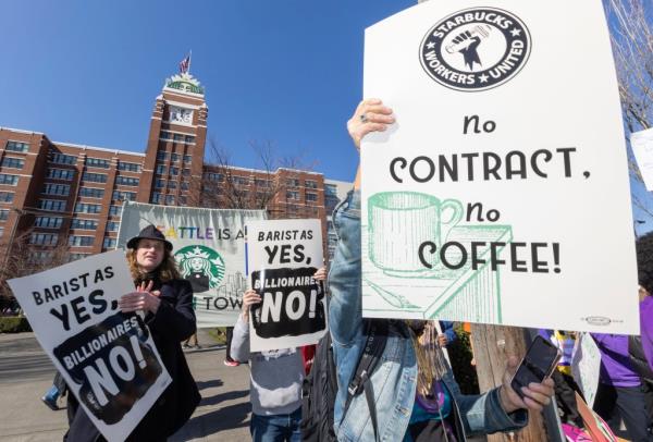 More than 5,000 workers will participate in the “Red Cup Rebellion,